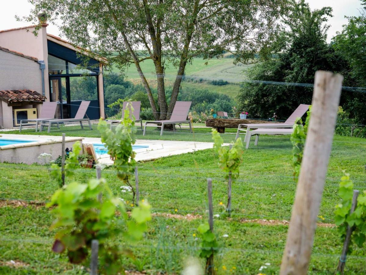 L'Ecrin Du Puech - Piscine Chauffee, Spa, Salle De Sport, Vue Panoramique Villa Teillet  Exterior photo